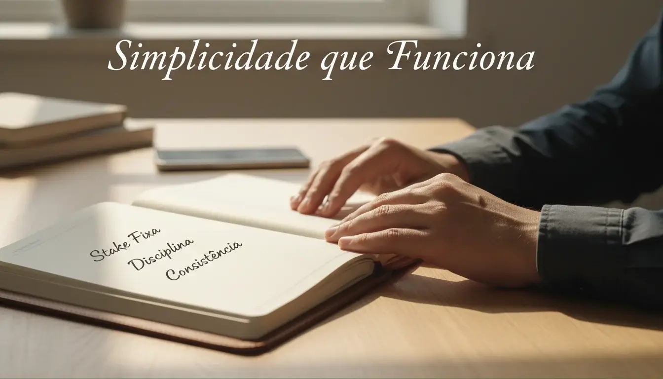 Pessoa a analisar dados organizados numa folha de papel