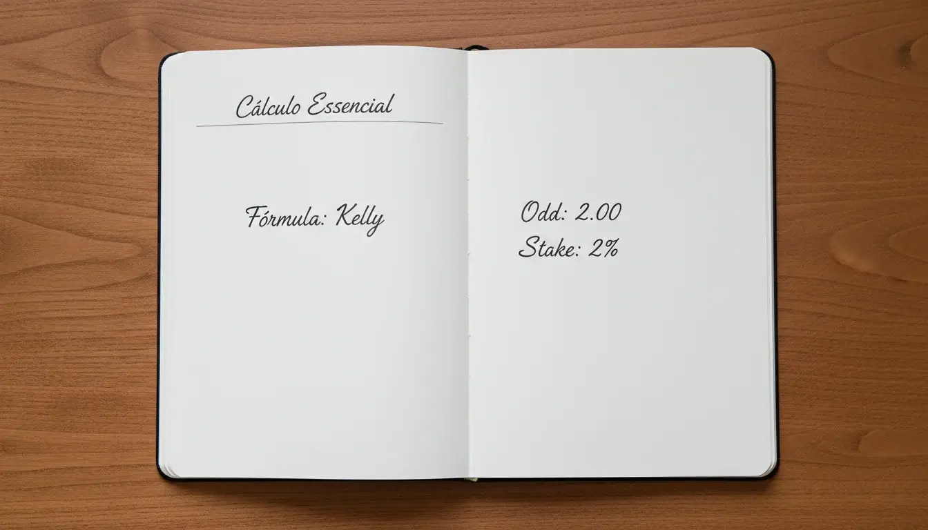 Caderno com cálculos matemáticos escritos à mão